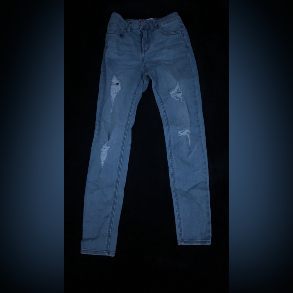 These are skinny jeans size 3